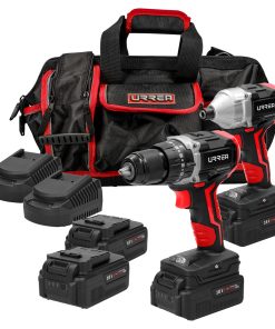 Juego de rotomartillo y atorni llador de impacto a batería Li -ion 18 V, 3 piezas en maleta