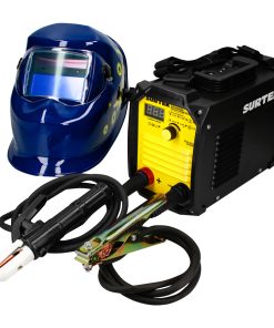 Surtek Juego de soldadora invertar con careta electrónica 2 piezas