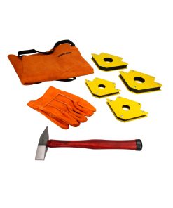 Surtek Juego de herramientas para herrero/soldador con martillo, 7pz