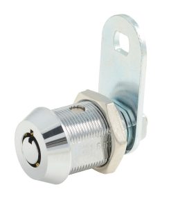 Cerradura para mueble tubular cromo brillante Lock