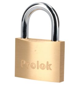 Candado de latón corto llave estándar 50mm Prolok