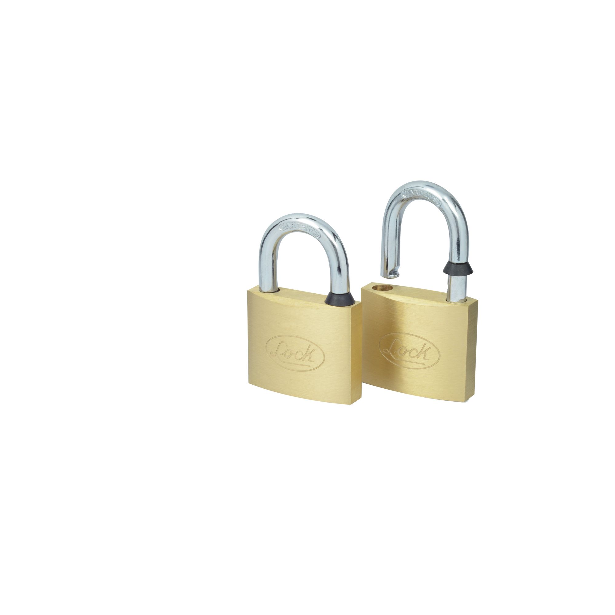 Candado para cortina de latón llave estándar 2pzs 25mm Lock