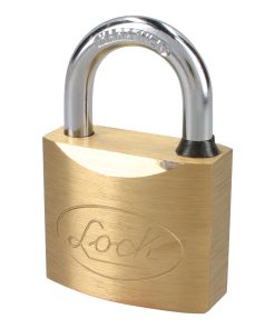 Candado para cortina de latón llave bancaria 40mm Lock
