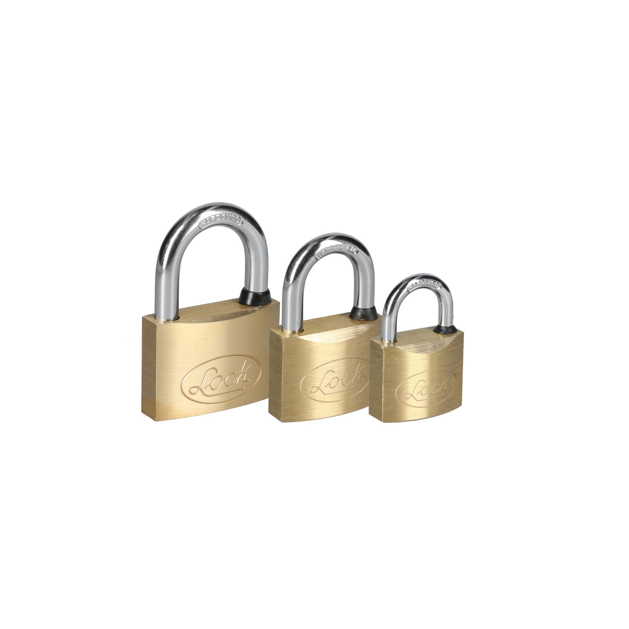 Candado para cortina de latón llave de puntos 60mm Lock