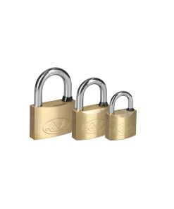 Candado para cortina de latón llave tetra 60mm Lock