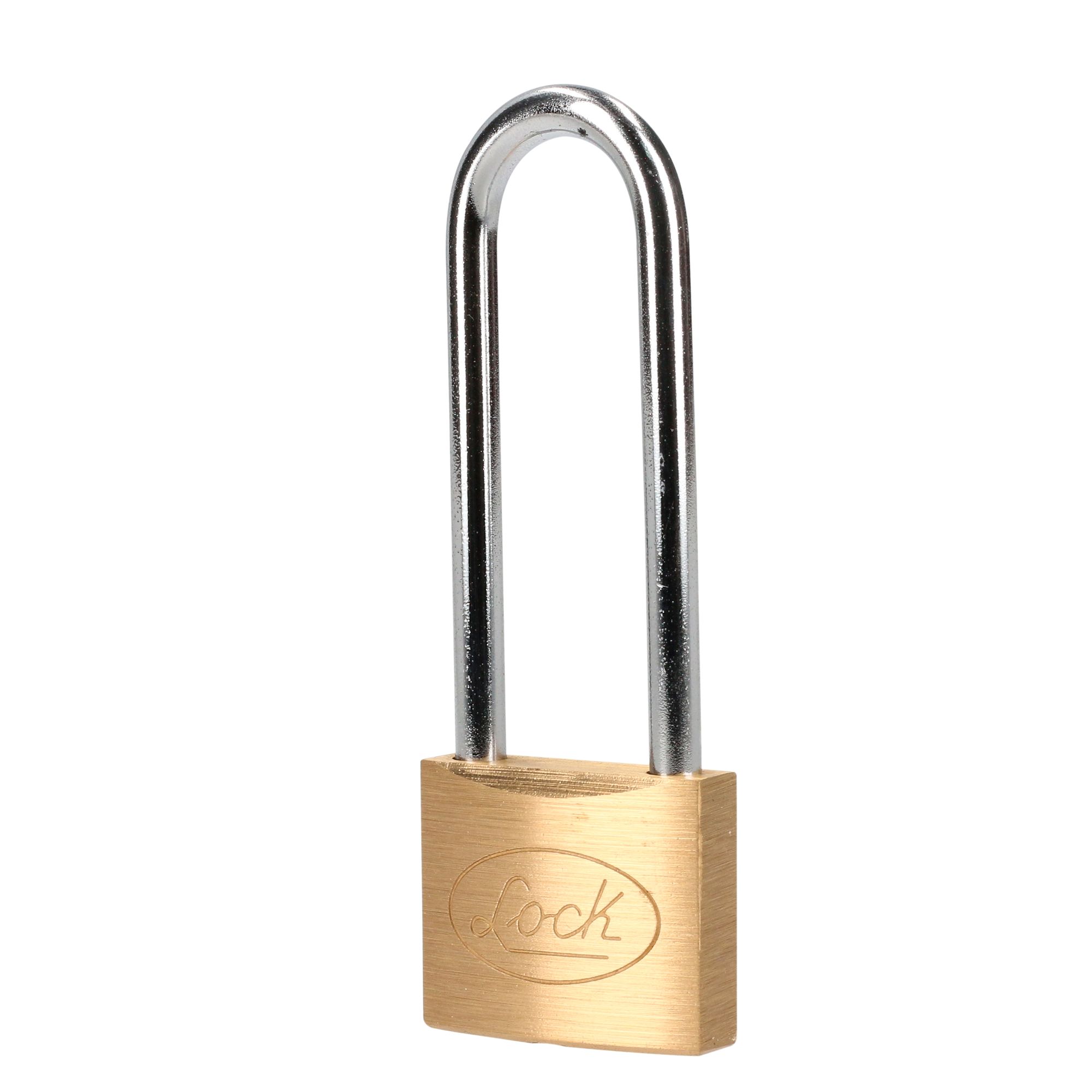 Candado de latón extra largo llave estándar 40mm Lock