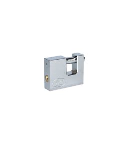 Candado acero cortina llave estándar 70mm cromo satin Lock