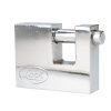 Candado acero cortina llave tetra cr70mm cromo satinado Lock