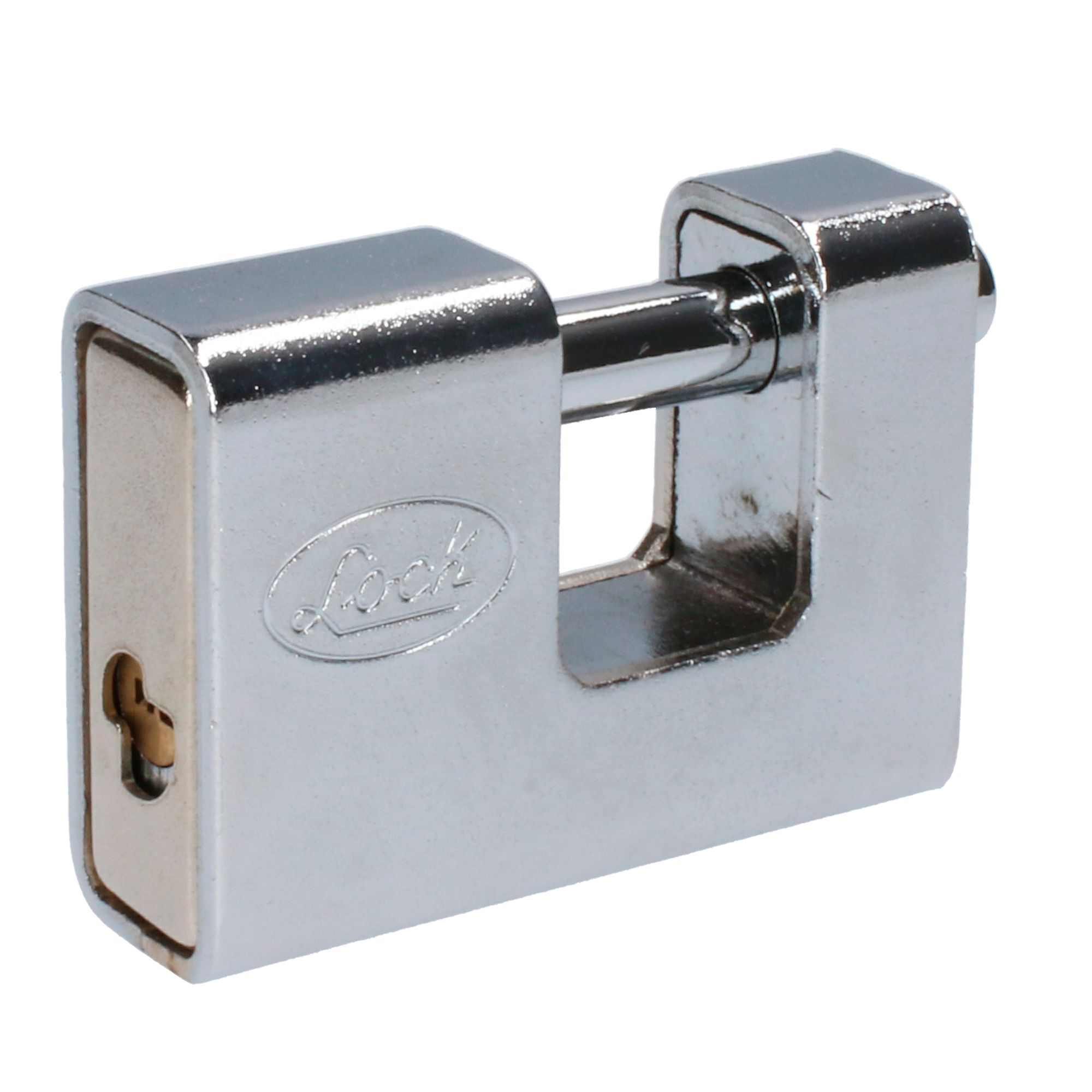 Candado de acero para cortina llave de puntos metálico Lock