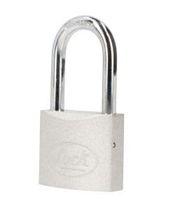 Candado de acero largo llave estándar 50mm en caja Lock