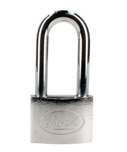 Candado acero largo llave de discos 50mm cromo satinado Lock