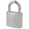 Candado acero corto llave estándar 38mm cromo satinado Lock
