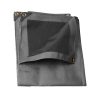 Lona de polietileno para uso r udo color gris, 4 x 5 m