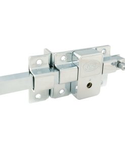 Cerradura izq barra fija llave tetra cromo brillant eLock