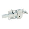 Cerradura izq barra fija llave tetra cromo brillante Lock