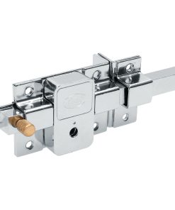 Cerradura derecha barra libre; tetra cromo brillante Lock