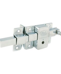 Cerradura izq barra libre llave tetra cromo brillante Lock