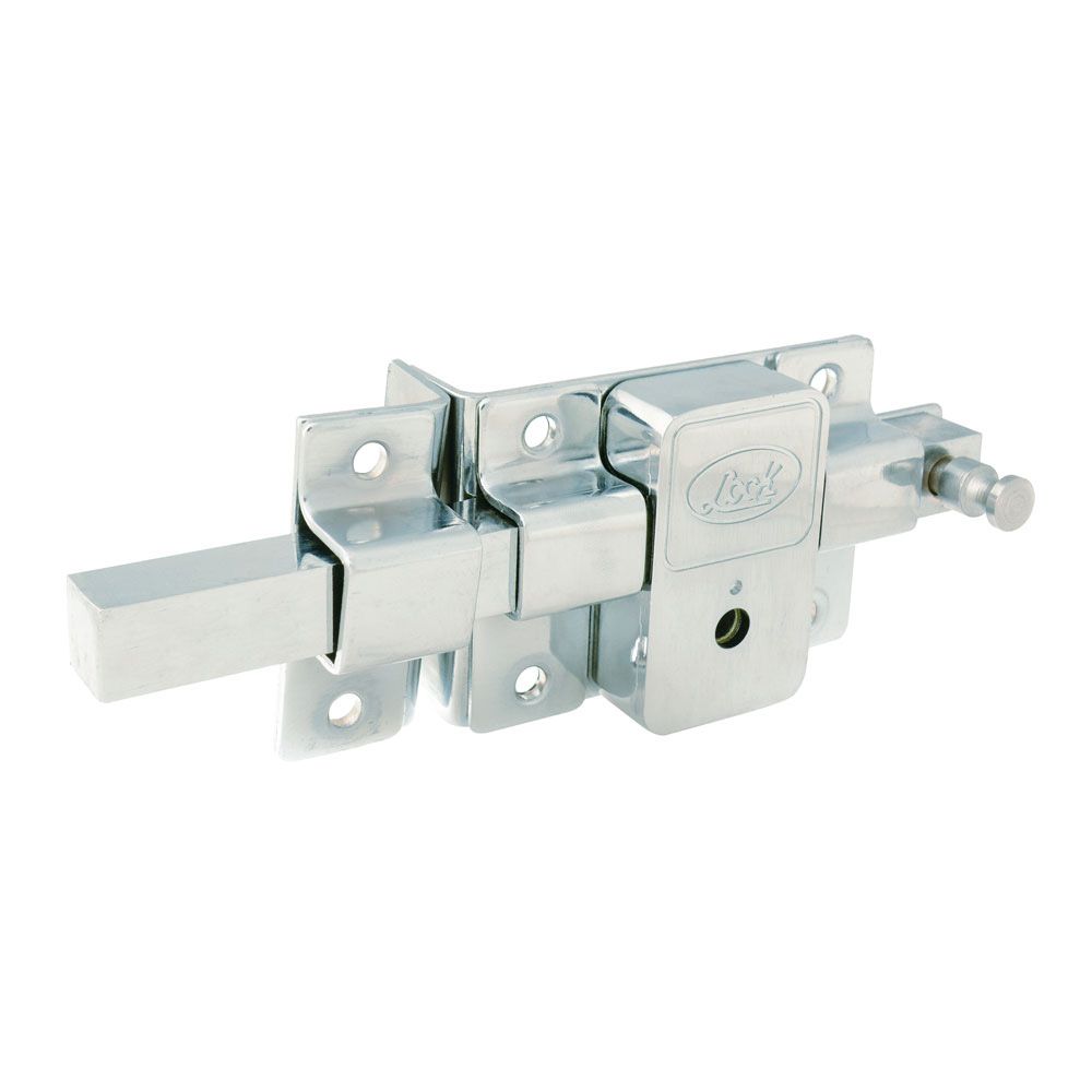 Cerradura izq barra libre llave tetra cromo brillante Lock