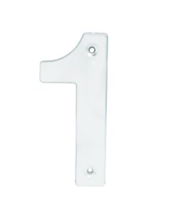 Numero 1 bold 4 in cromo satinado Lock
