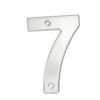 Numero 7 bold 4 in cromo satinado Lock
