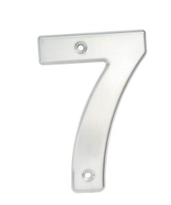 Numero 7 bold 4 in cromo satinado Lock