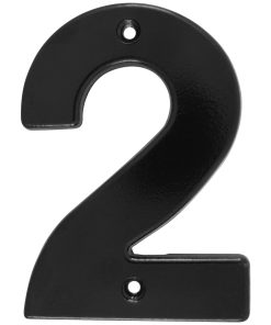 Número 2 bold 4 in negro