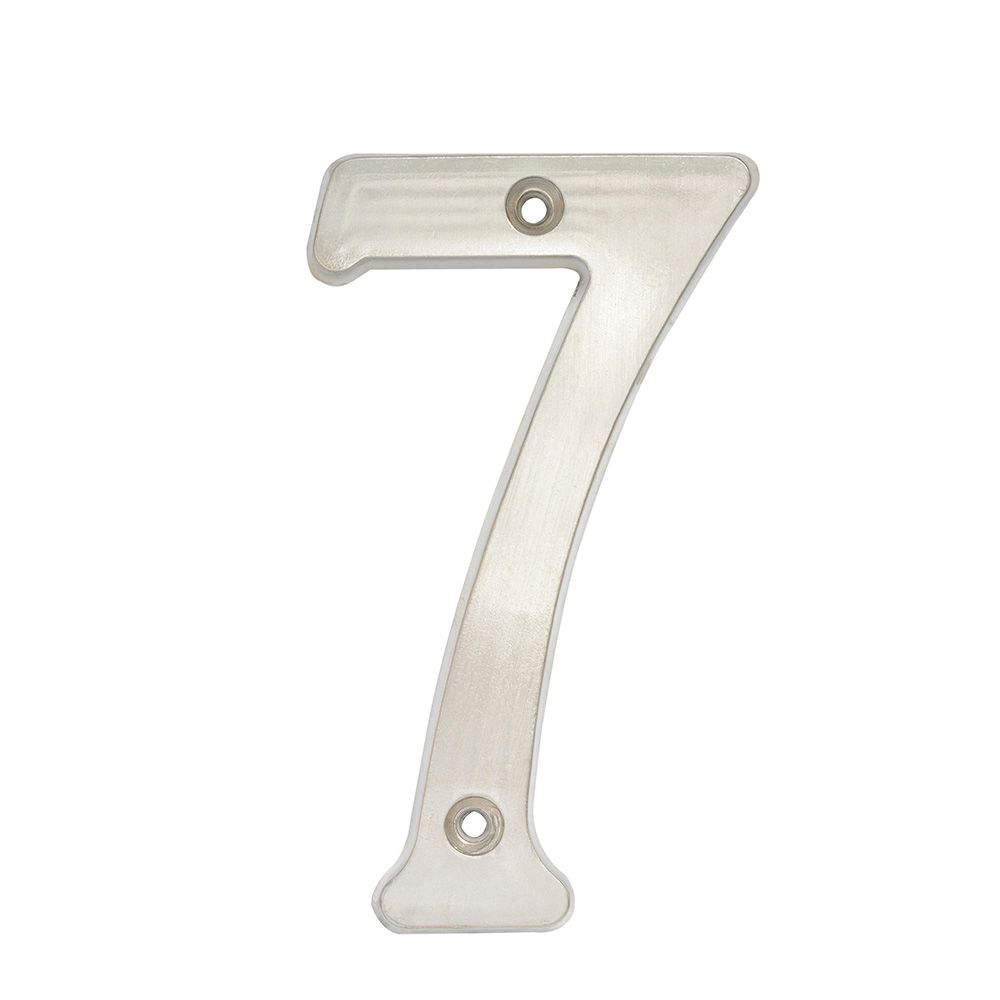 Numero 7 slim 4 in cromo satinado Lock