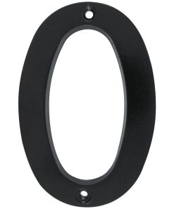 Número 0 slim 4 in negro