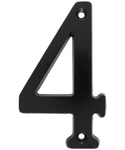 Número 4 slim 4 in negro