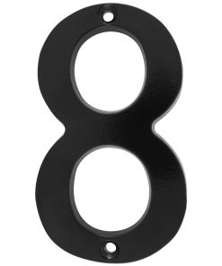 Número 8 slim 4 in negro