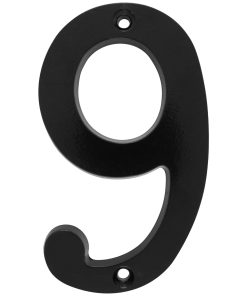Número 9 slim 4 in negro