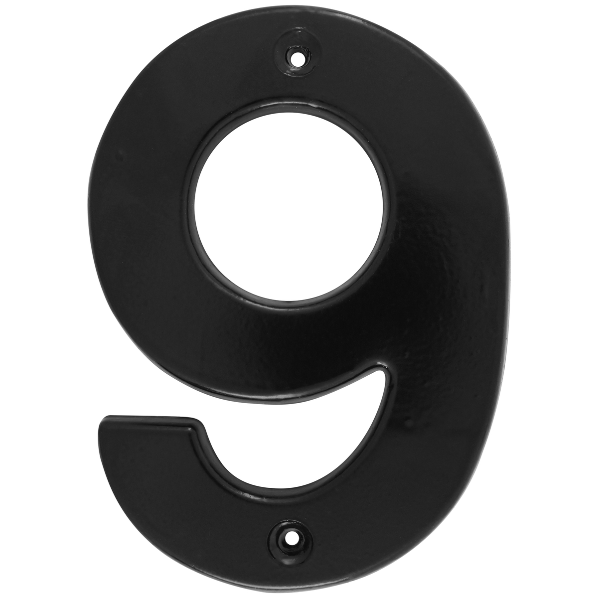 Número 9 bold 4 in negro