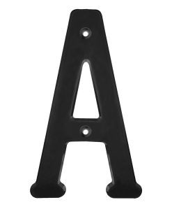 Letra A slim 4 in negro