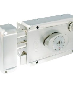 Cerradura de sobreponer 2 bulones llave de puntos Lock
