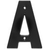 Letra A bold 4 in negro