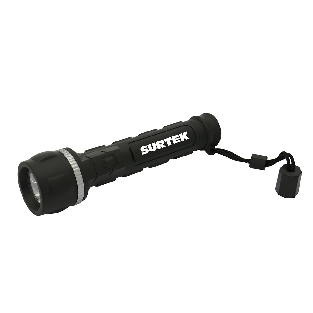 Surtek Linterna anti-impacto 3LED 2AA