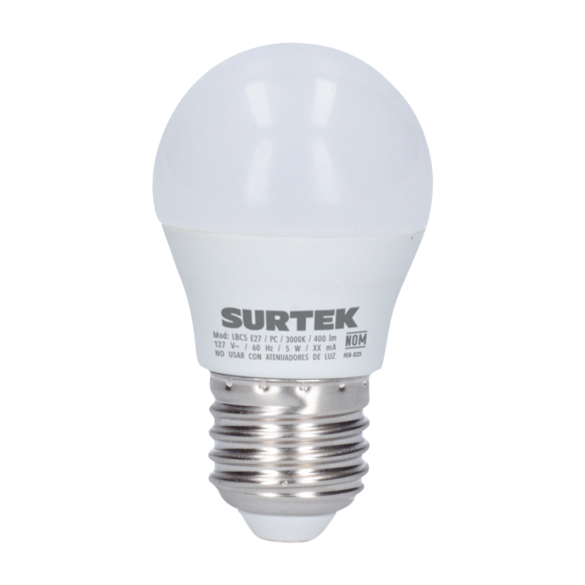 Lámpara de LED tipo bulbo A19, 11 W luz cálida