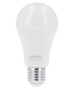 Lámpara de LED tipo bulbo A19, 14 W luz cálida
