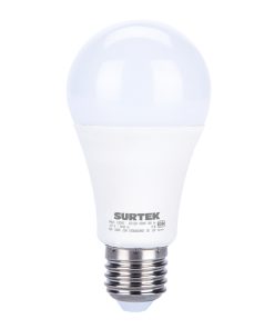 Lámpara de LED tipo bulbo A19, 9 W luz de día con sensor cre puscular