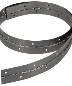 Bisagra de piano de 1 1/2 in x 1 m con orificios Lock