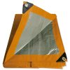 Lona polietileno naranja 14 x 18 pies Foy