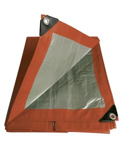 Lona polietileno roja 4 x 5m Foy