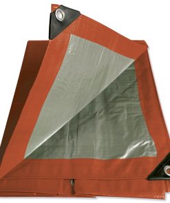 Lona polietileno roja 6 x 12m Foy