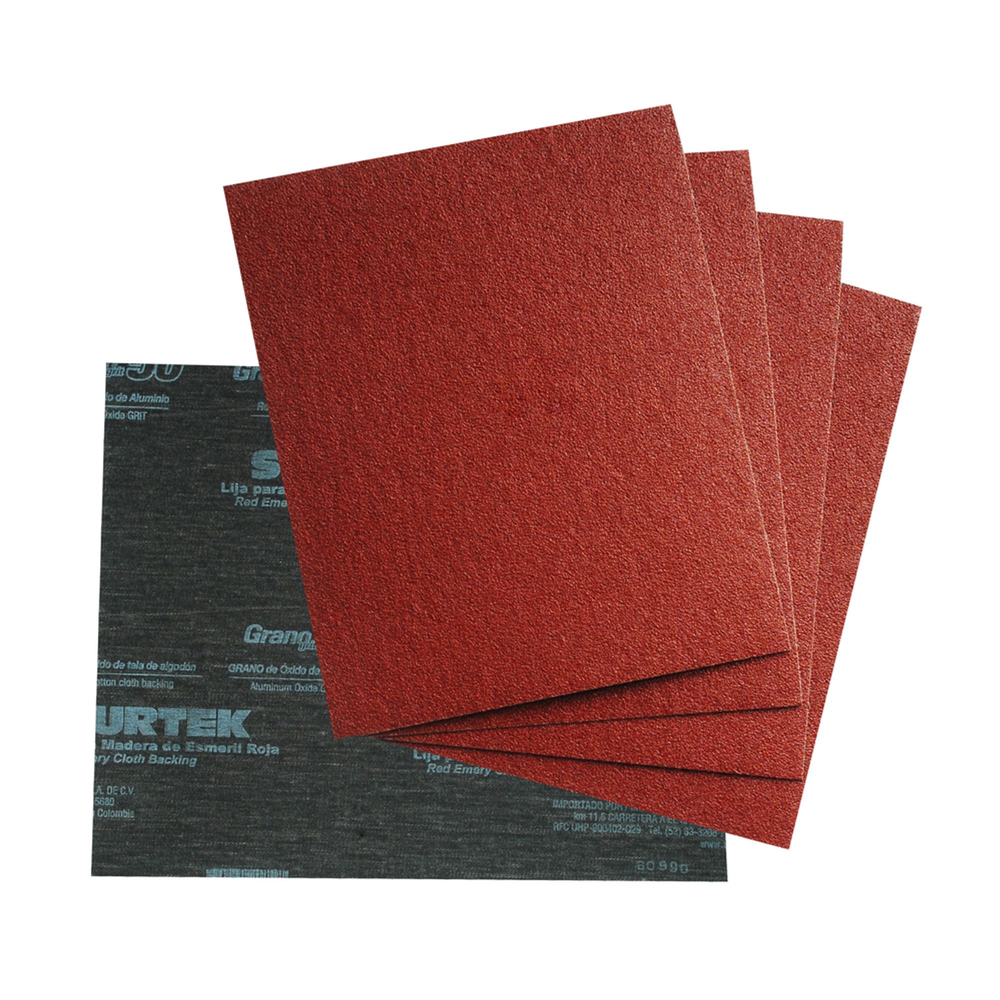 Lija esmeril roja 80 Surtek