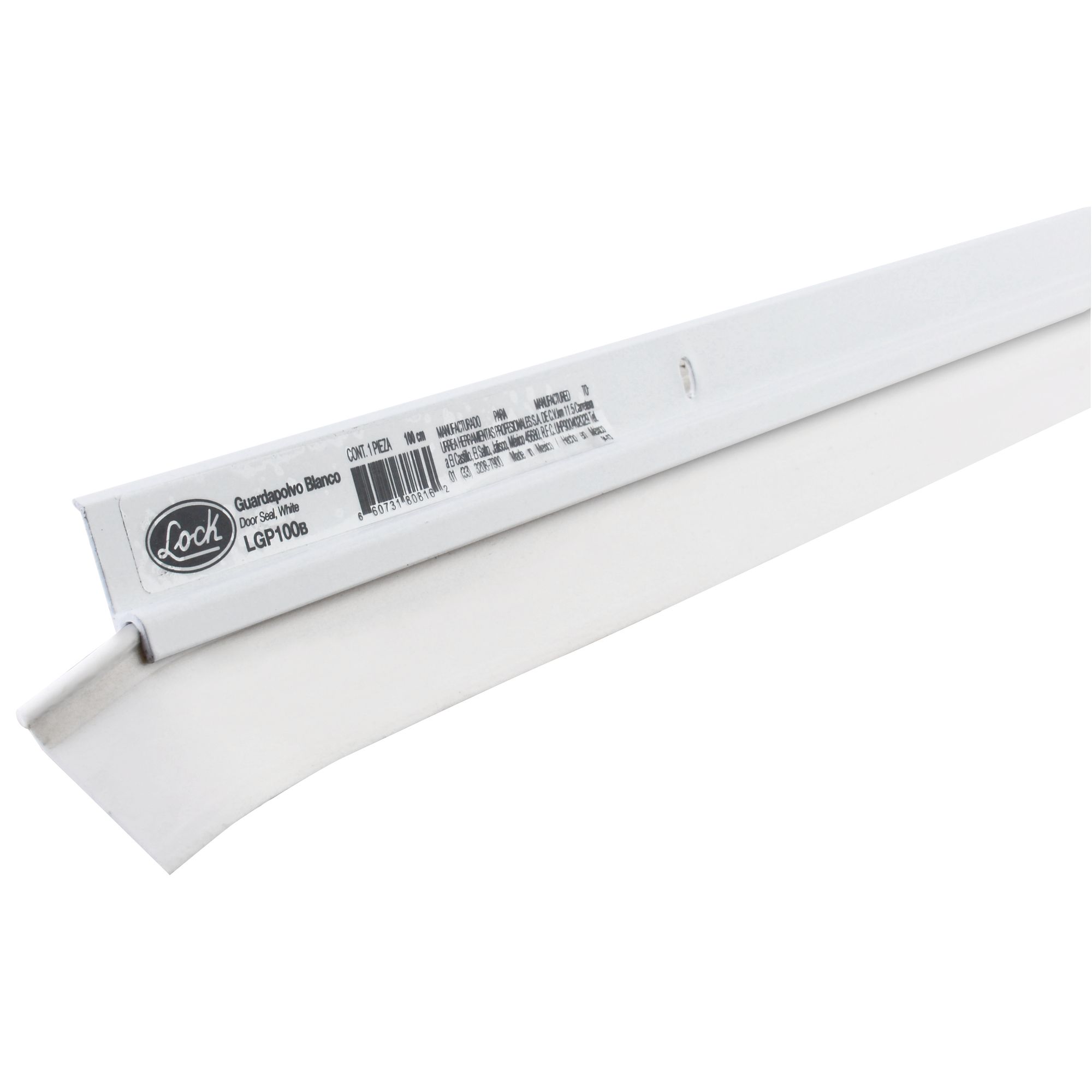 Guardapolvo color blanco 100 cm Lock