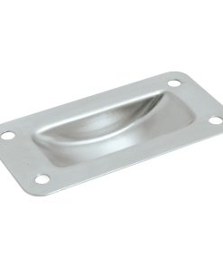 Jaladera moderna tipo 12 níquel rayado Lock