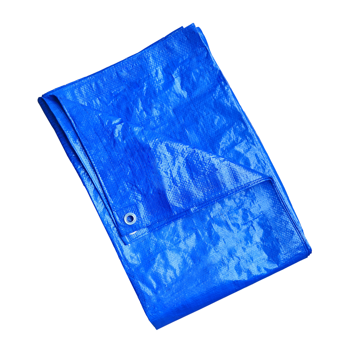 Lona de polietileno color azul ultraligera, 2.4 x 3.6 m