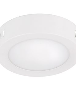 Luminario LED de sobreponer redondo 6 W  Surtek