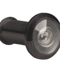Mirilla para puerta negro mate