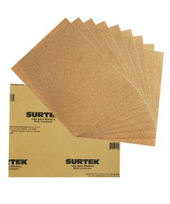 Lija para madera papel cabinet grano 120 Surtek